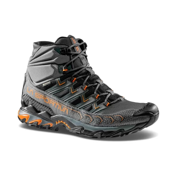 LASPORTIVA - SCARPE ULTRA RAPTOR II MID GTX  CARBON/HAWAIIAN SUN 34B
