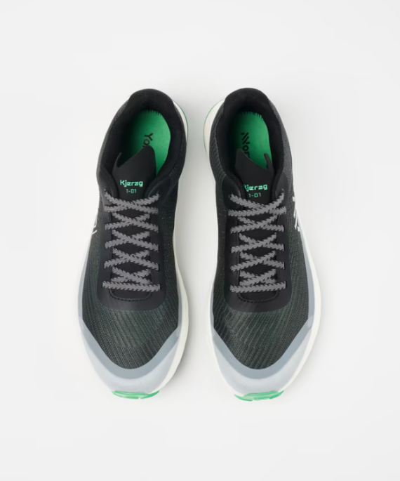 NNORMAL - SCARPE KJERAG  BLACK/GREEN N1ZKGM1 - immagine 2