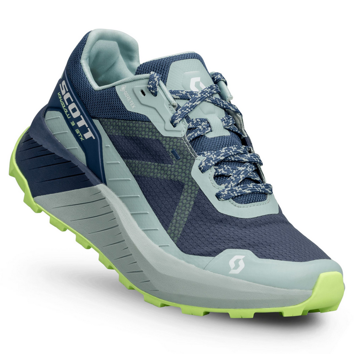 SCOTT - SCARPE DONNA KINABALU 3 GTX METAL BLUE/FLASH GREEN 417797 - immagine 3