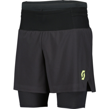 SCOTT - SHORT HYBRID RC RUN  BLACK/YELLOW 414375