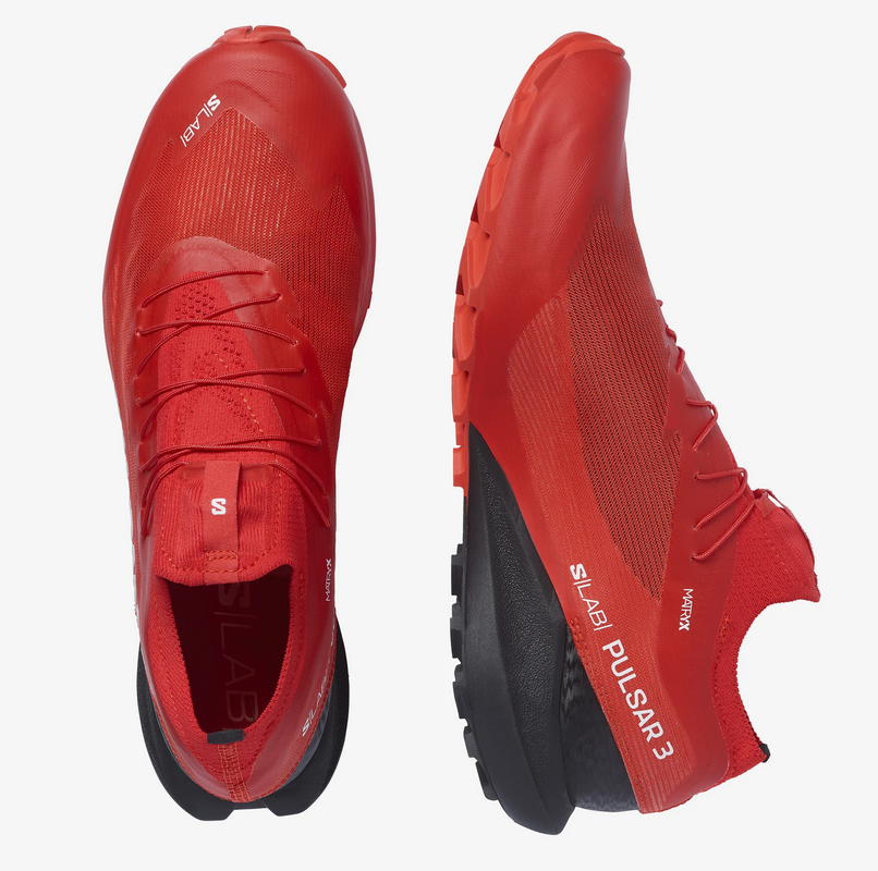 SALOMON - SCARPE S/LAB PULSAR 3 FIERY RED/FIERY RED/BLACK L47386700 - immagine 2