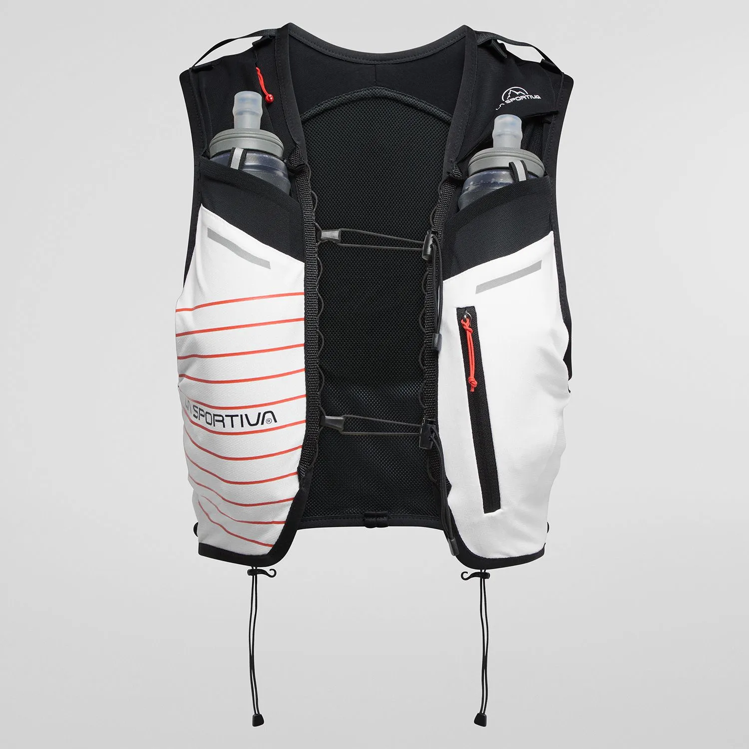 LASPORTIVA - ZAINO TRAIL VEST 5LT. WHITE/CHERRY TOMATO 79O