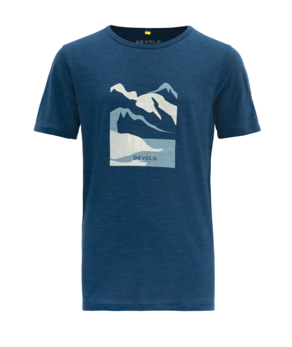 DEVOLD - T-SHIRT JR MOLNES MERINO  291 SKYDIVER 293274