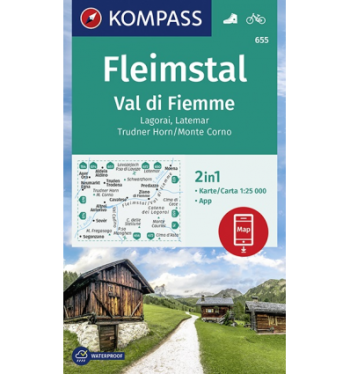 KOMPASS - VAL DI FIEMME 1:25.000  - 618X