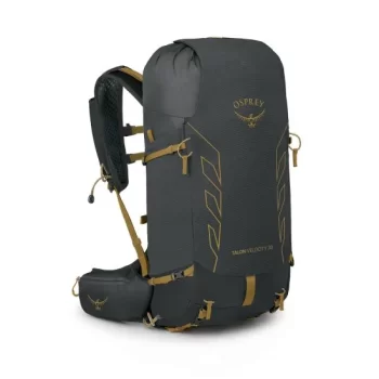 OSPREY - ZAINO TALON VELOCITY 30 LT.  1004 DARK CHARCOAL/YELLOW 3355