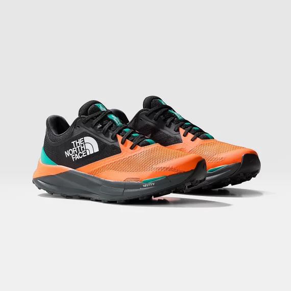 THE NORTH FACE - SCARPE VECTIV ENDURIS 3  X9J1 POWER ORANGE /TNF BLACK NF0A7W5O - immagine 2