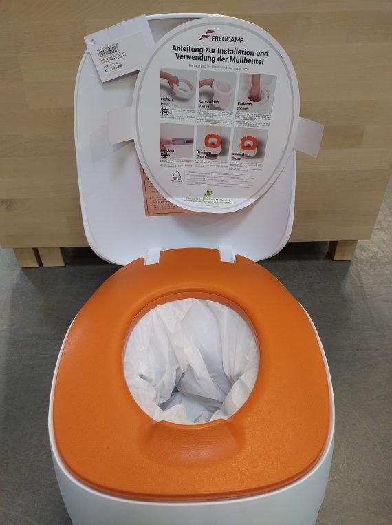 FREUCAMP - WC AUTOMATICO SMALL  A SACCHETTO 023WC-AUT-SB - immagine 2
