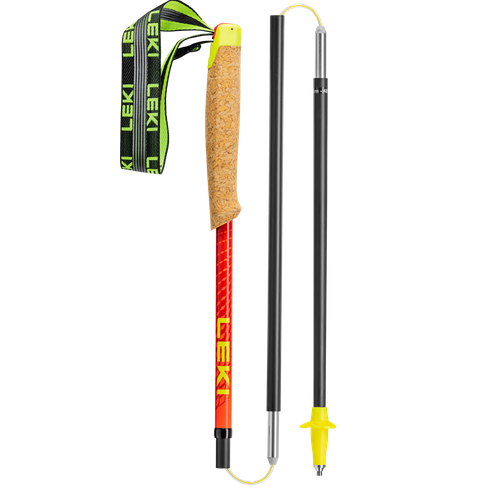 LEKI - BASTONI NEOTRAIL PRO FX.ONE SUPERLITE CARBON/BRIGHT RED/NEONPINK 65425891 - immagine 2