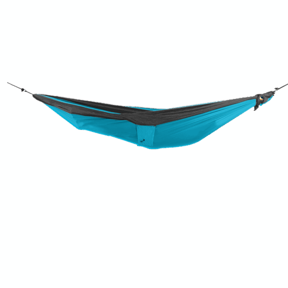 TICKET TO THE MOON - AMACA ORIGINAL HAMMOCK  1503 AQUA/DARK GREY TMO