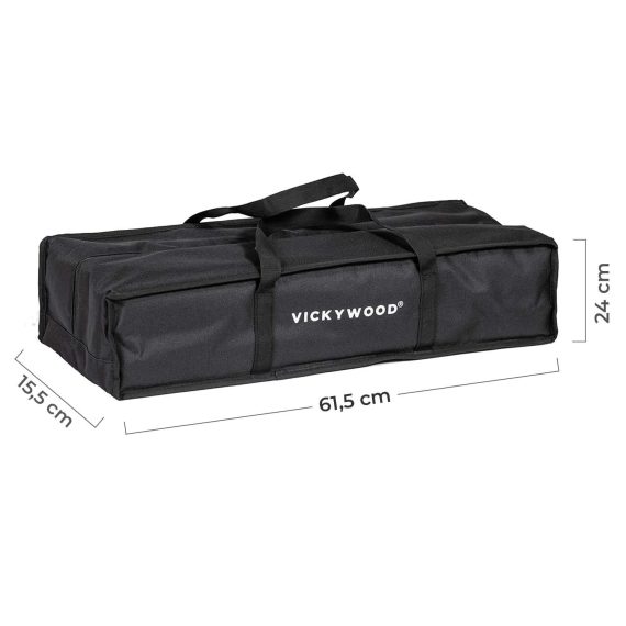 VICKYWOOD - TAVOLO BAMBOO VICKYWOOD  110 X 60 cm VWCTA1BK - immagine 6