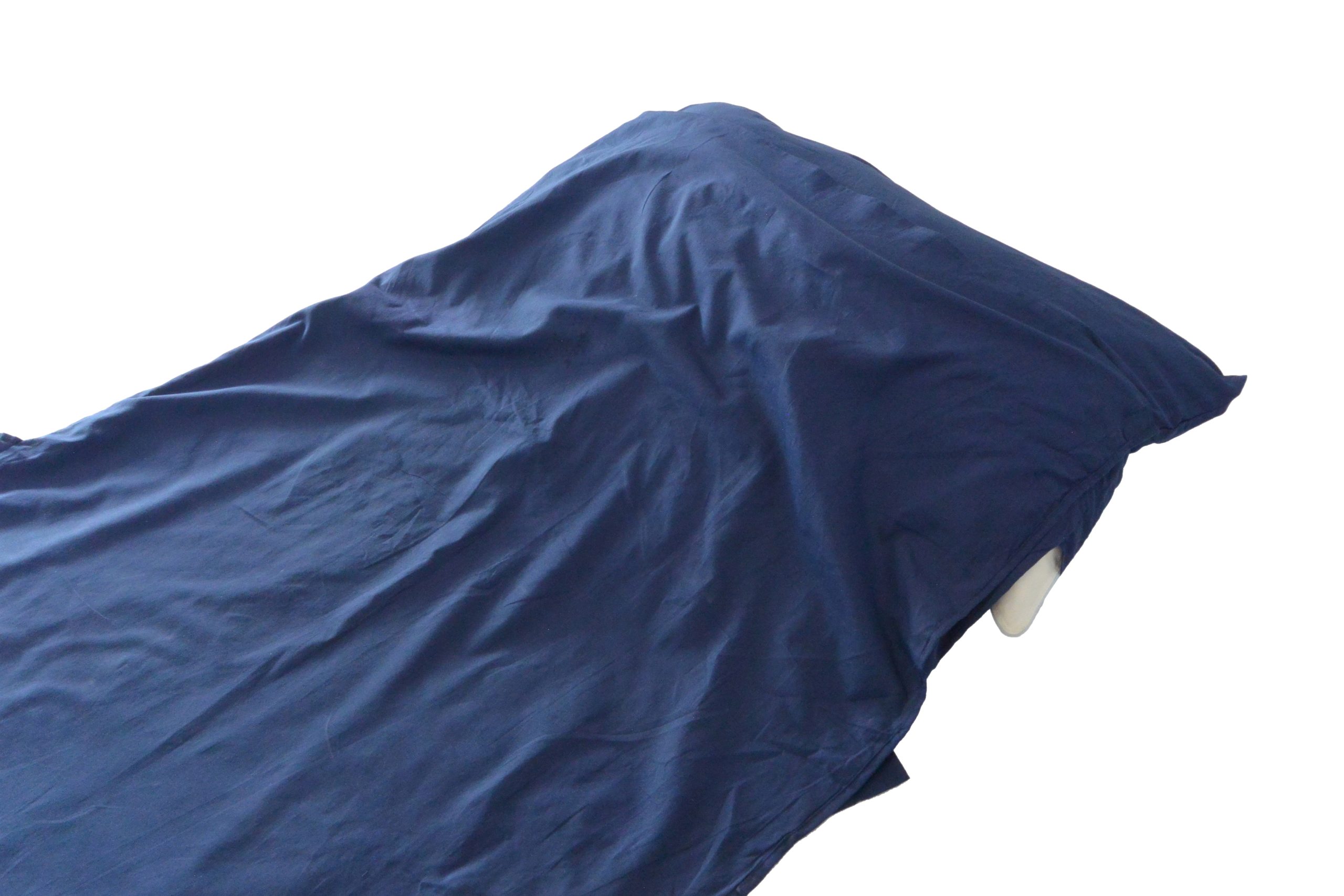 ORIGIN OUTDOOR - LENZUOLO COTONE 100% RETTANGOLARE BLU 310820 - immagine 3