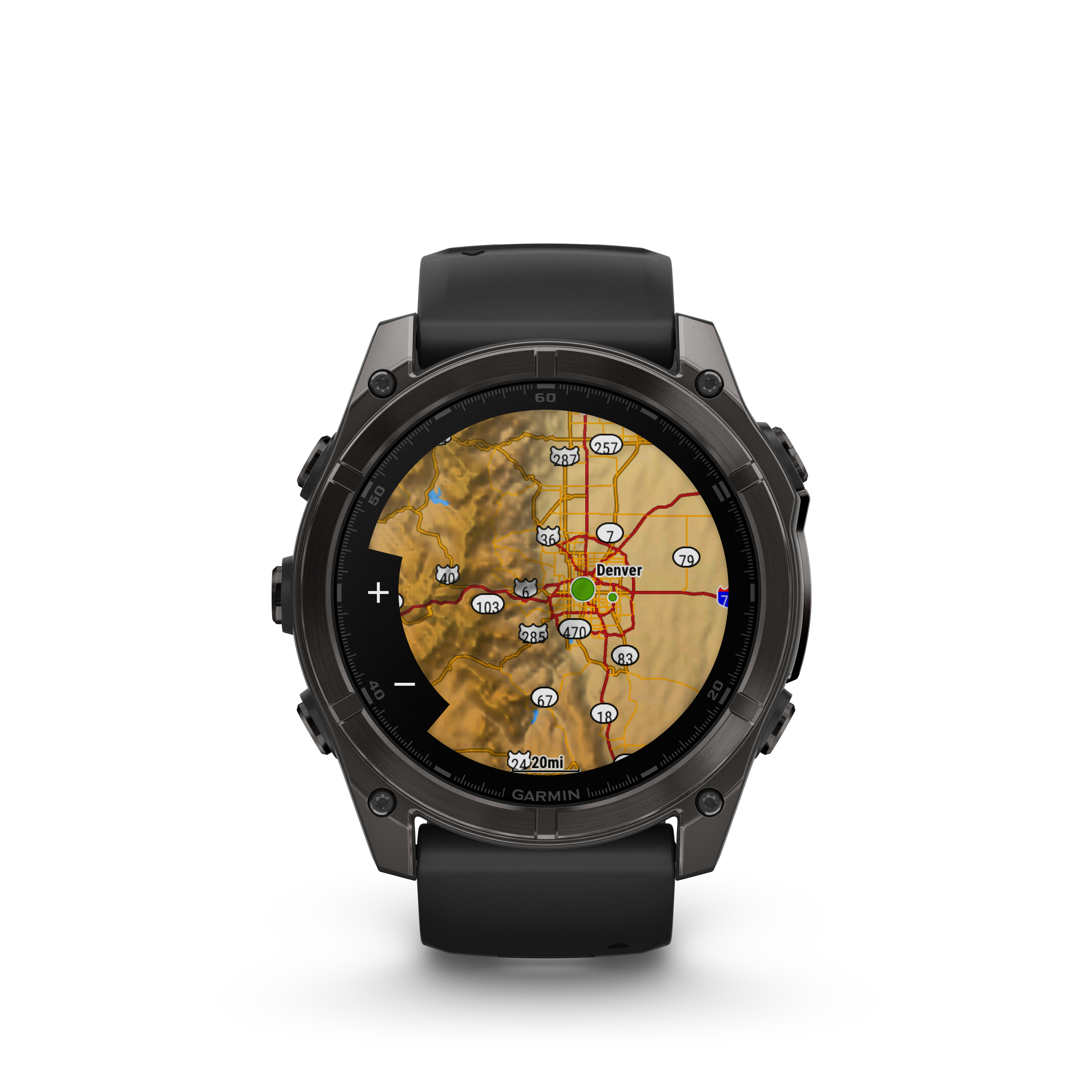 GARMIN - OROLOGIO GPS FENIX 8 51MM AMOLED SAPHIR CARBON GREY 02905-21 - immagine 9