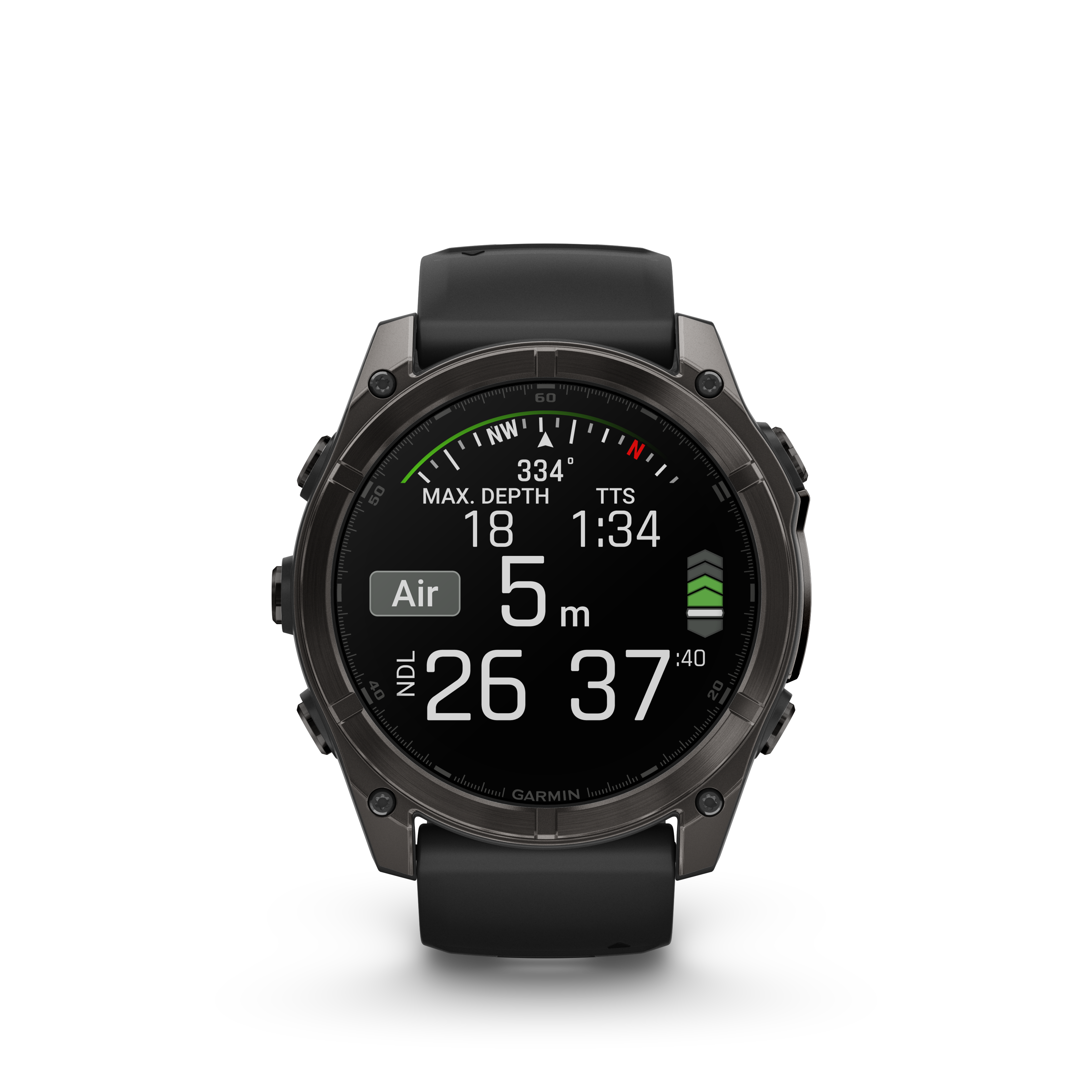 GARMIN - OROLOGIO GPS FENIX 8 51MM AMOLED SAPHIR CARBON GREY 02905-21 - immagine 8