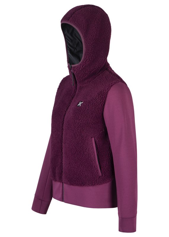 MONTURA - GIACCA DONNA SHERPA MIX  14 VINACCIA MJAC77W - immagine 2