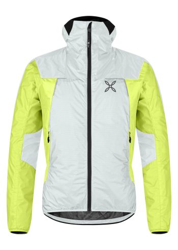MONTURA - GIACCA SKISKY 2.0  9947 QUIET GREY/VERDE LIME MJAK91X