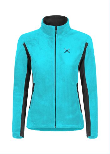 MONTURA - GIACCA DONNA POLAR STYLE  730 TURQUOISE MJAP11W