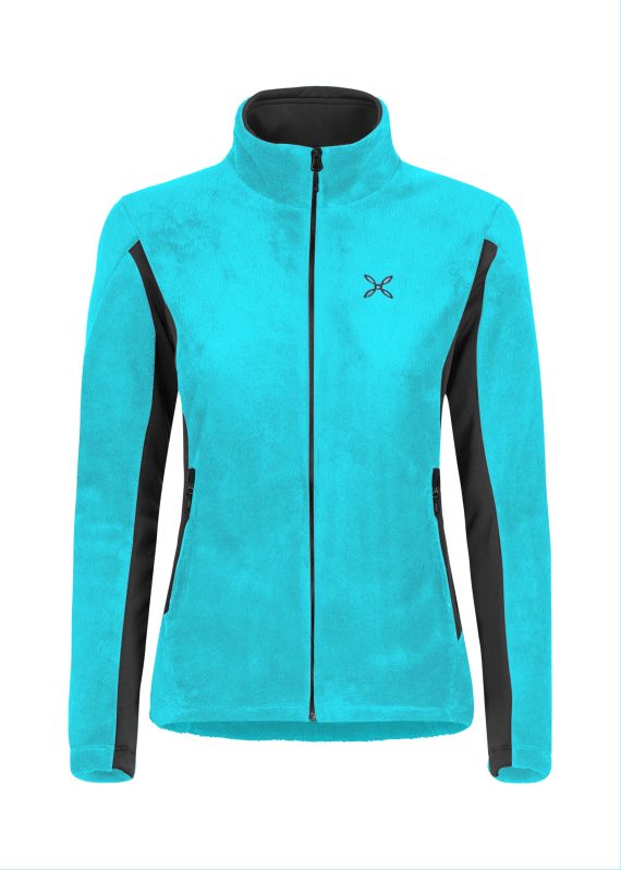 MONTURA - GIACCA DONNA POLAR STYLE  730 TURQUOISE MJAP11W