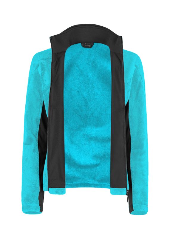 MONTURA - GIACCA DONNA POLAR STYLE  730 TURQUOISE MJAP11W - immagine 2