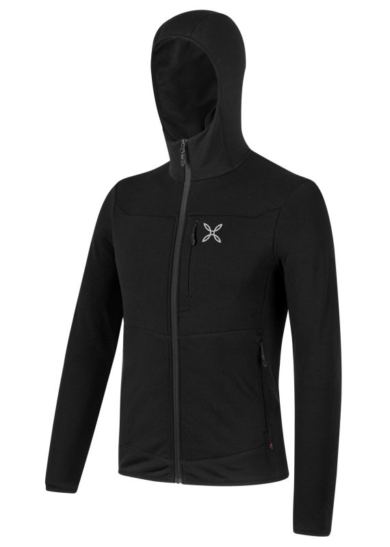 MONTURA - MAGLIA ALTITUDE  90 BLACK MMAP97X - immagine 2