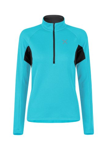 MONTURA - MAGLIA DONNA THERMIC 4  730 TURQUOISE MMZP56W