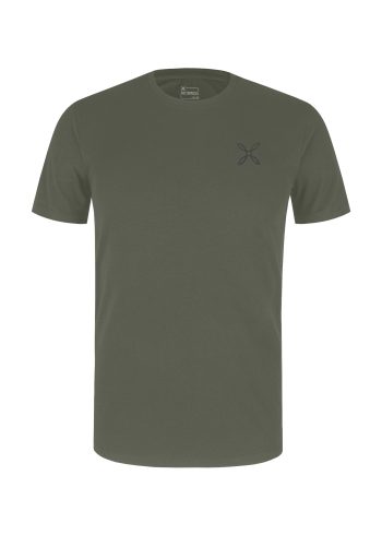 MONTURA - T-SHIRT PENCIL LOGO  49 VERDE SALVIA MTGC49X