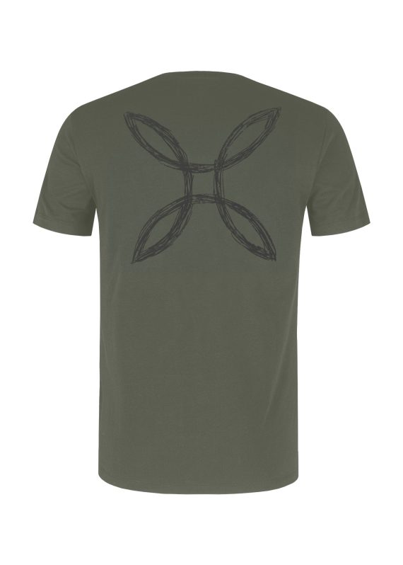 MONTURA - T-SHIRT PENCIL LOGO  49 VERDE SALVIA MTGC49X - immagine 2