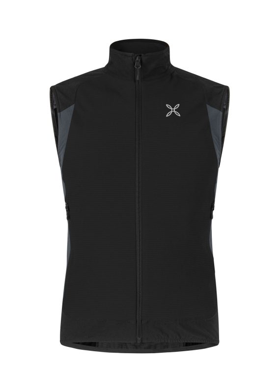 MONTURA - GILET PREMIUM WIND VEST  9082 BLACK/ANTRACITE MVVW48X