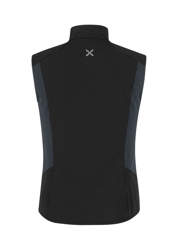 MONTURA - GILET PREMIUM WIND VEST  9082 BLACK/ANTRACITE MVVW48X - immagine 2