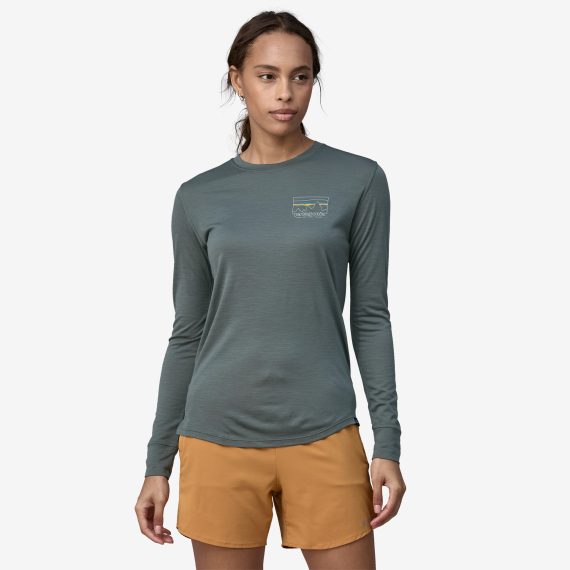PATAGONIA - MAGLIA DONNA L/S CAP COOL MERINO SKNU 44600 - immagine 2