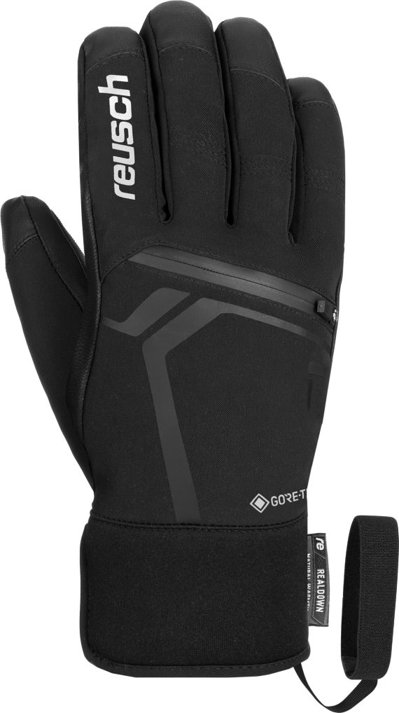 REUSCH - GUANTO SCI DOWN SPIRIT GTX  7702 BLACK SILVER 6301356
