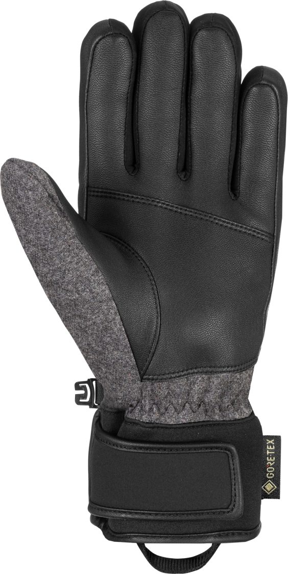 REUSCH - GUANTI SCI JUPITER  7752 BLACK SAFETY YELLOW 6301370 - immagine 2