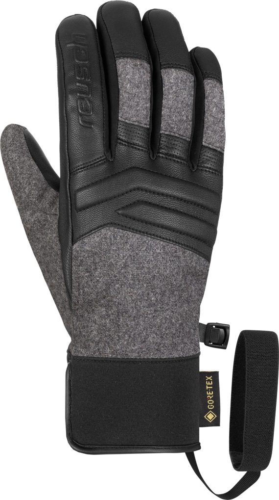 REUSCH - GUANTI SCI JUPITER  7752 BLACK SAFETY YELLOW 6301370