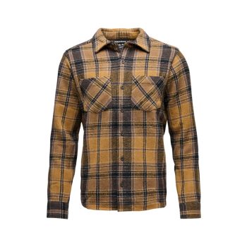 BLACK DIAMOND - CAMICIA PROJECT FLANNEL  9623 BLACK FLAX PLAID AP744063