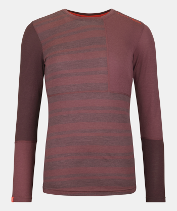 ORTOVOX - MAGLIA DONNA 185 ROCK N WO L/S  34701 MOUNTAIN ROSE 84152