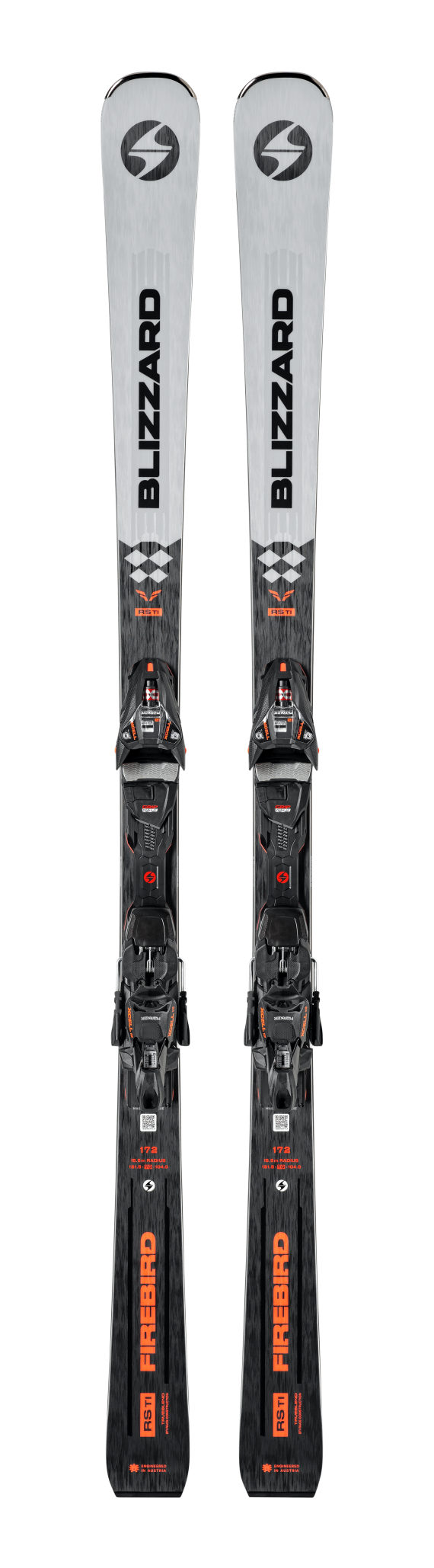 BLIZZARD - SCI FIREBIRD RS TI + XCELL 12  ORANGE/ANTHRACITE/BLACK 8A4210EC