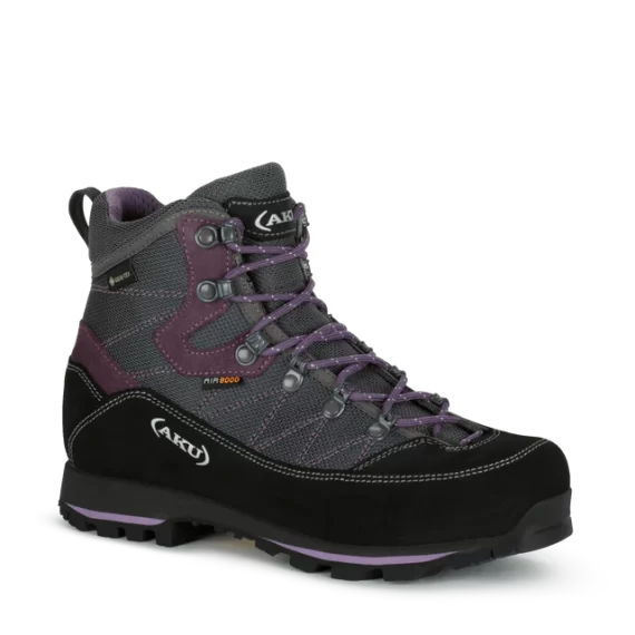 AKU - SCARPONE DONNA TREKKER LITE GTX WIDE 026 ANTHRACITE/VIOLET 978W