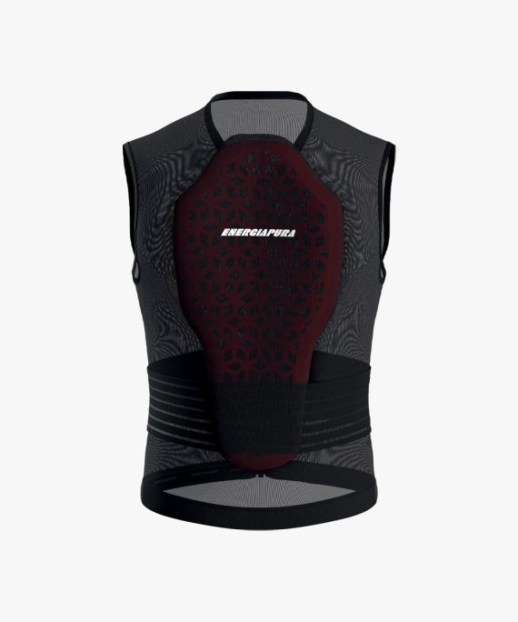 ENERGIA PURA - GILET REPAIR  BLACK/RED/WHITE A8014X - immagine 2