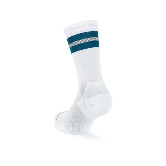 WILDTEE - CALZE ROCKIES WILD TEE  WHITE/VERDE PETROLIO WT2000WT - immagine 2