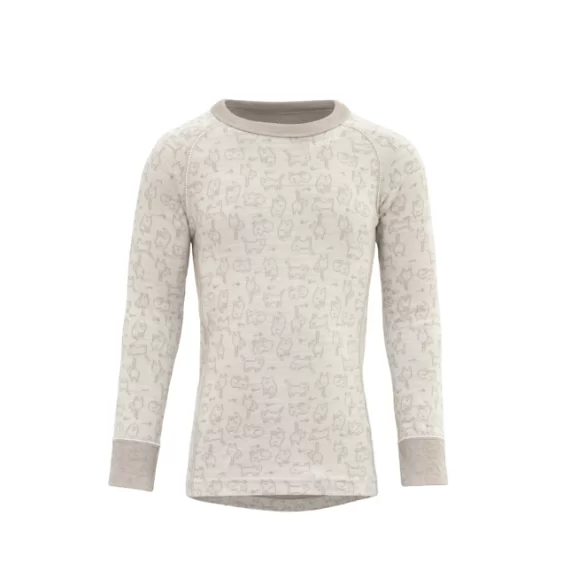 DEVOLD - MAGLIA KID DUO ACTIVE  010 RAW WHITE GO243222