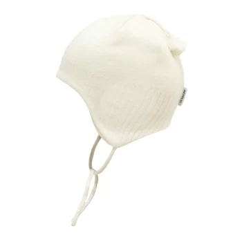 DEVOLD - BERRETTO BABY HILDRE MERINO  010 RAW WHITE GO614910