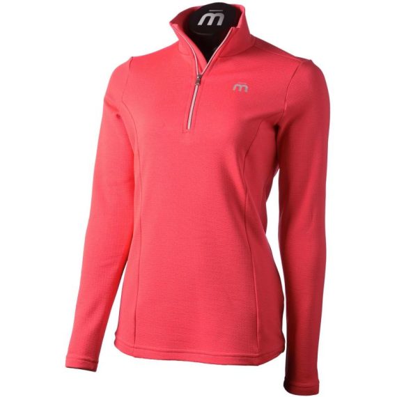 MICO - MAGLIA DONNA 1/2 ZIP QUANTUM  711 CRIMSON 757