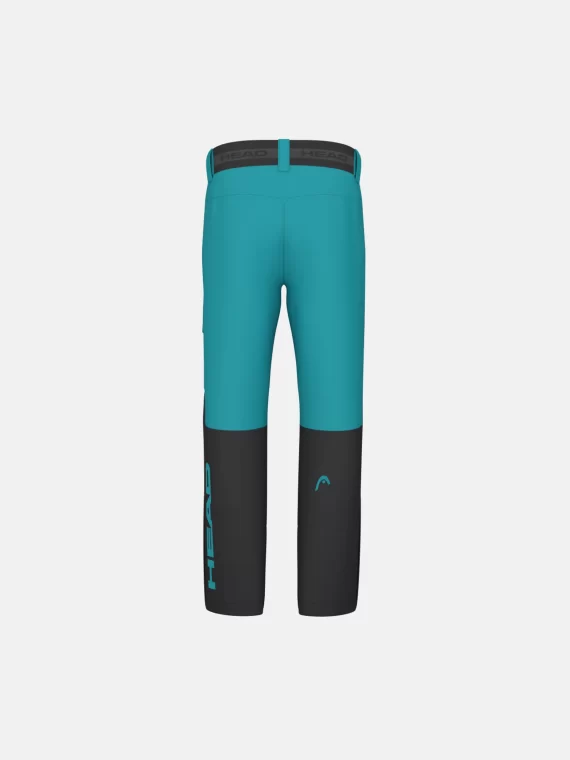 HEAD - PANTALONI SCI NOVA PANTS  BLACK/BLUE 821584 - immagine 2