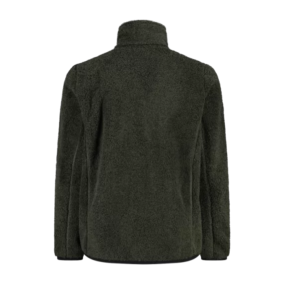 CMP - GIACCA BAMBINO MELANGE HIGHLOFT  E935 OLIVE MELANGE 30P2074M - immagine 2