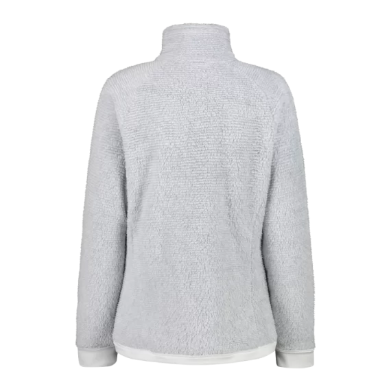 CMP - GIACCA DONNA STRIPED HIGHLOFT I 54US ALLUMINIO BIANCO 34P3066 - immagine 2