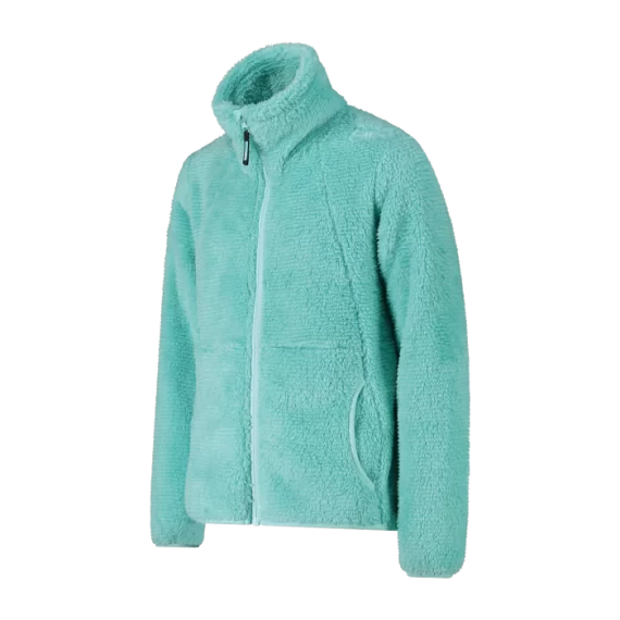 CMP - GIACCA BAMBINA STRIPED HIGHLOFT  33ES ACQUA DARKER 34P3475 - immagine 3
