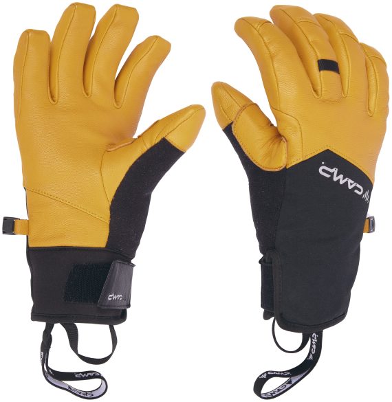 CAMP - GUANTI G-CREST  BLACK/YELLOW 3529