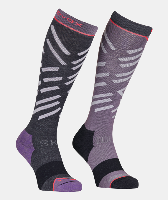 ORTOVOX - CALZE DONNA SKI TOUR LONG  90201 BLACK RAVEN 54798