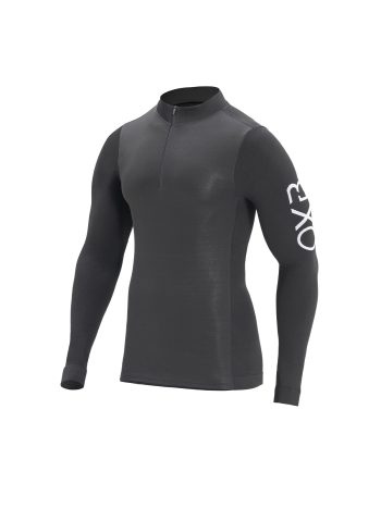 OXYBURN - MAGLIA GALAXY L/S  BLACK 5518