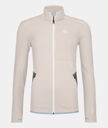 ORTOVOX - GIACCA DONNA FLEECE  00101 WHITE CHALK 86977