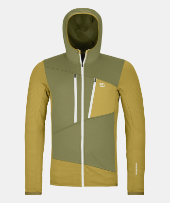 ORTOVOX - GIACCA FLEECE GRID HOODED JKT 66301 SWEET ALISON 87214